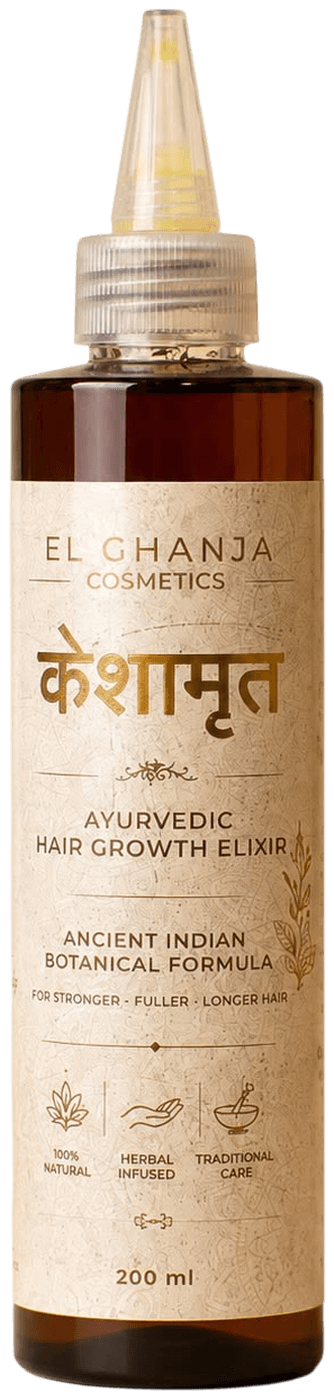 Flacon de l'huile indienne El Ghanja, 200 ml